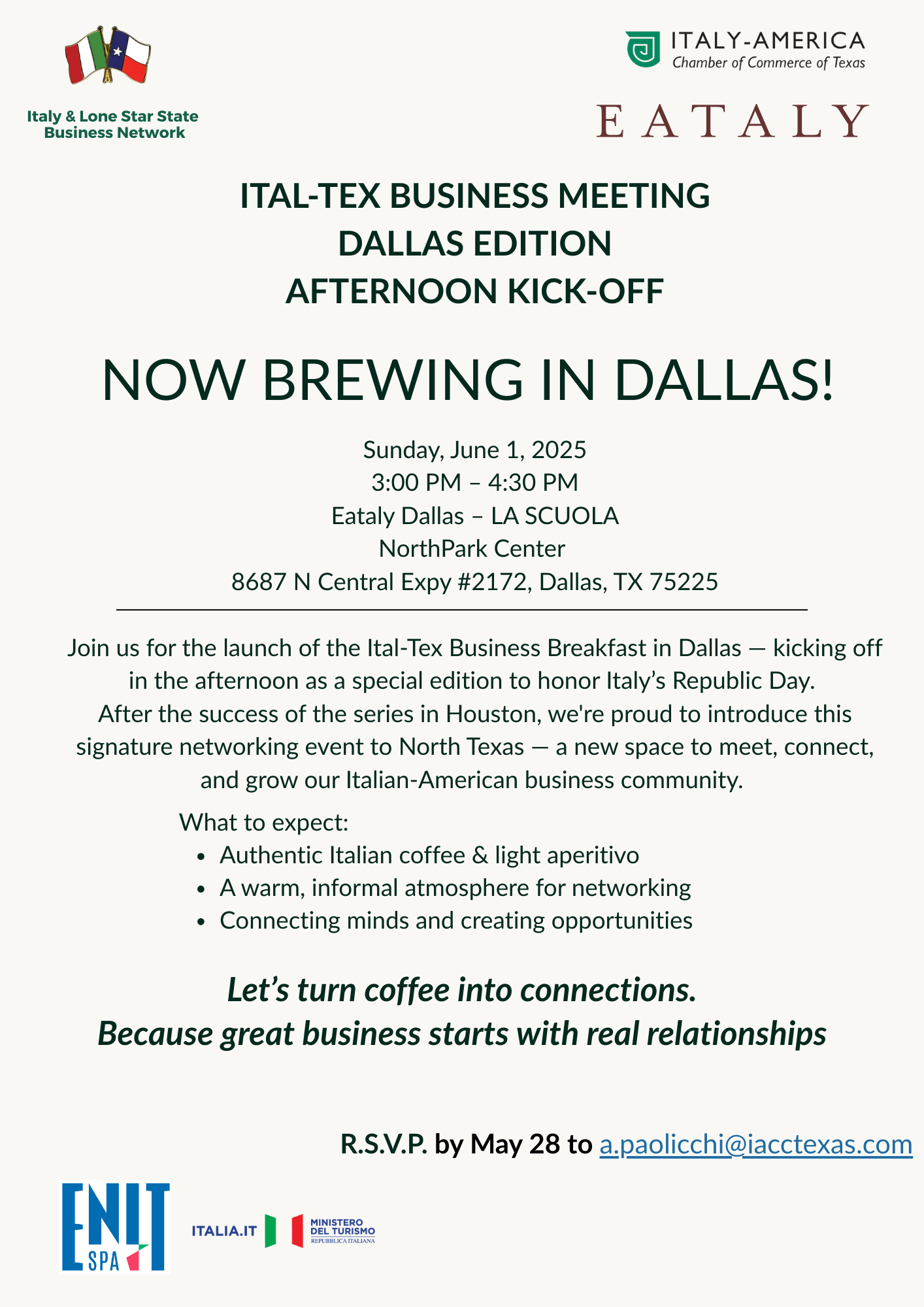 Business Breakfast Dallas