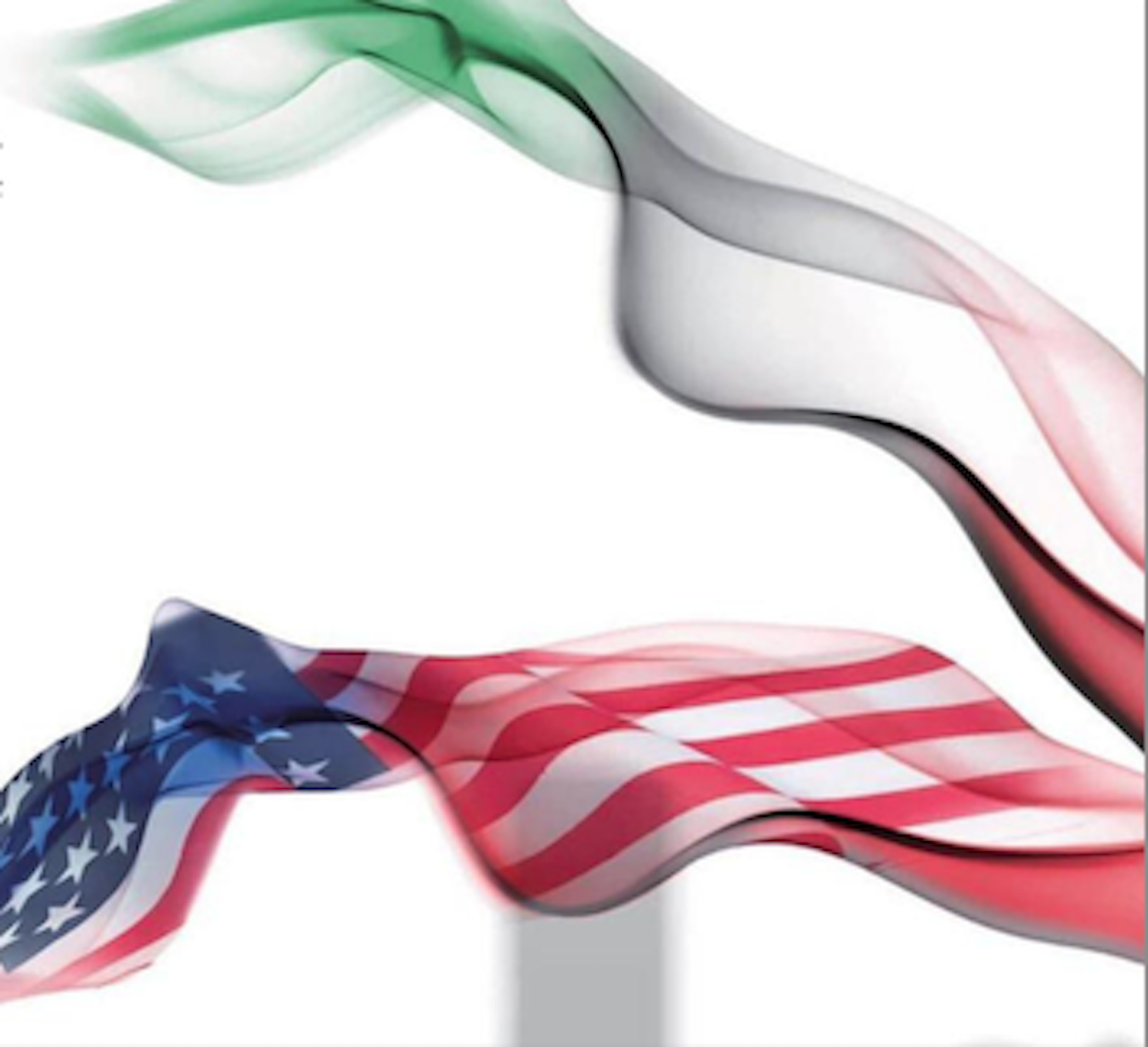 Italy-Usa Flags